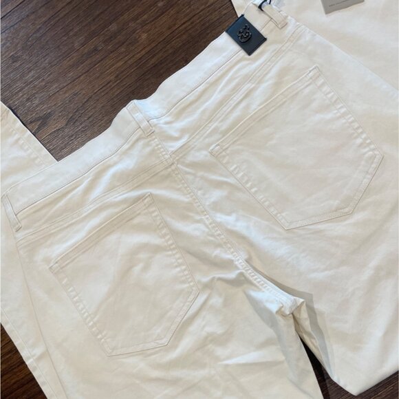 NWT Collars & Co. Men's 36x30 CEO 5-Pocket Pant Cotton Stretch Stone Cream - Picture 6 of 12